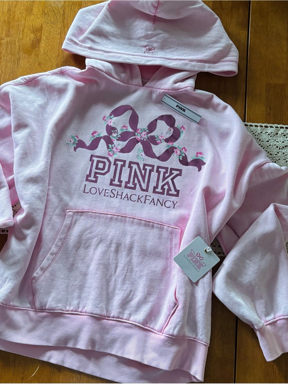 VS PINK X Love Shack Fancy Hoodie